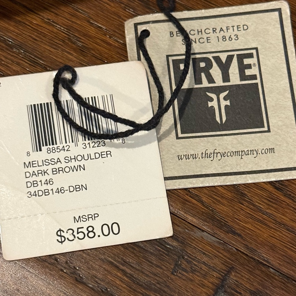 Frye Dark Brown leather shoulder bag - Picture 5 of 5